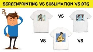 Screen Printing vs. Digital vs. Sublimation